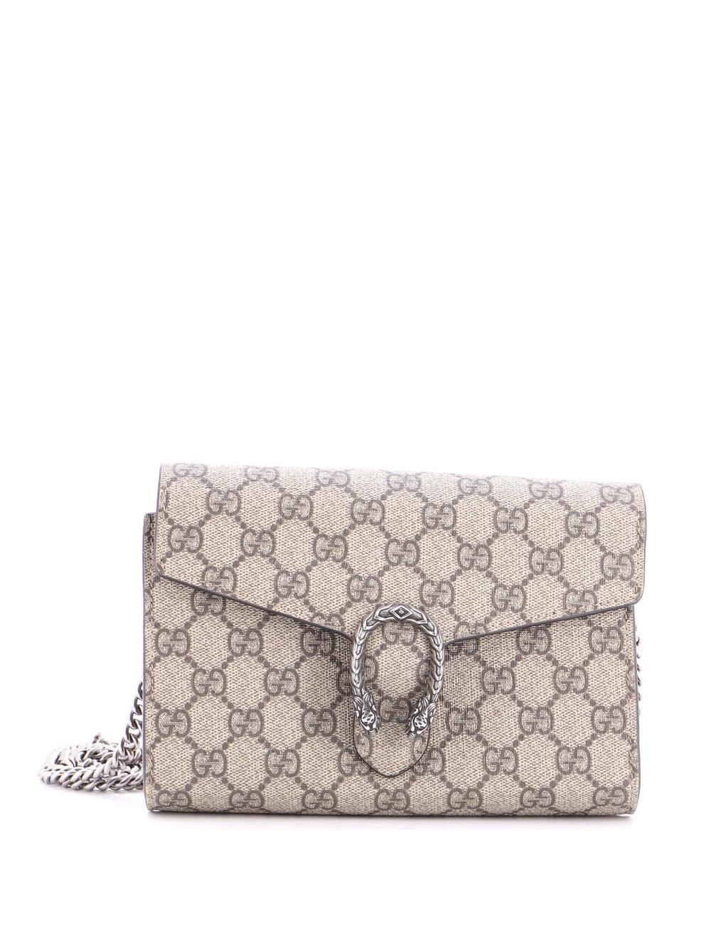 Gucci Dionysus Chain Wallet Gg Coated #254358G13B
